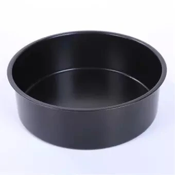 Non-stick 8 Inch Round & Square Cake Tin Set | Baking Tray Oven Mould - Image 2