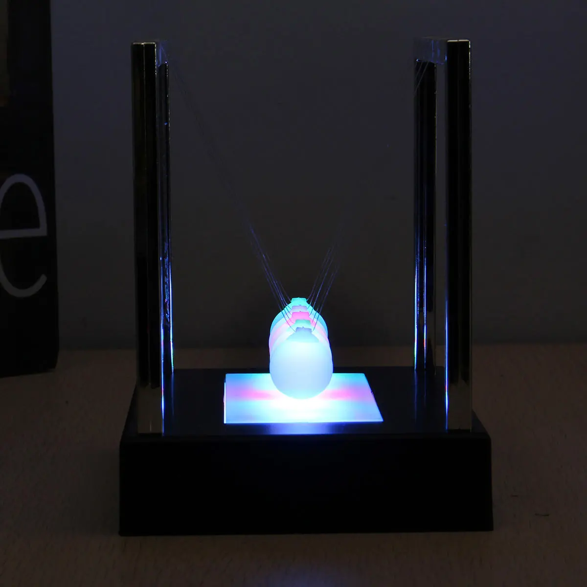 LED Newton's Cradle Lamp - Colorful Illuminating Kids Gift & Home Decoration - Image 3