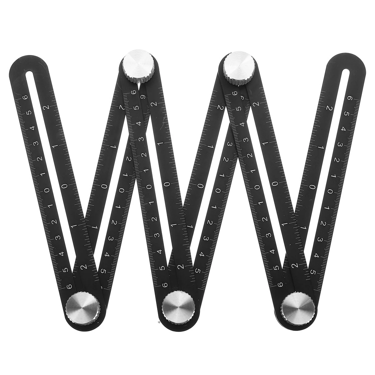 Aluminum Alloy 6-Sided Angle Measuring Locator Ruler | Universal Tool - Image 3