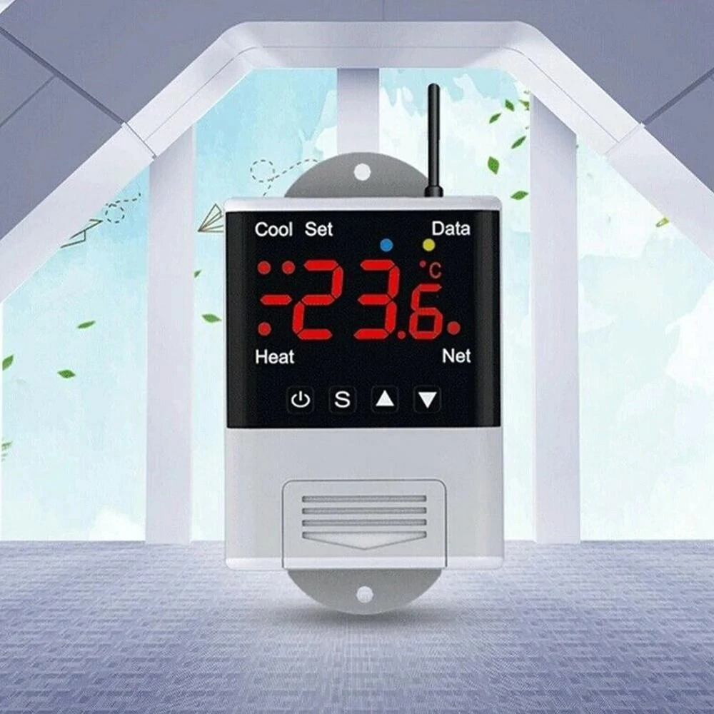 DTC-1201 WiFi Digital Thermostat | LCD Display for Heating & Cooling - AC 110-230V - Image 4