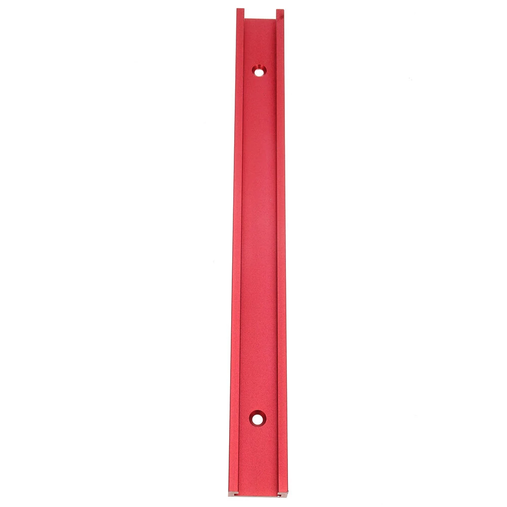 Universal T-Slot Miter Track Jig - 300-1220mm Red T-track Fixture For Table Saw Router | 30x12.8mm Woodworking Tool - Image 3