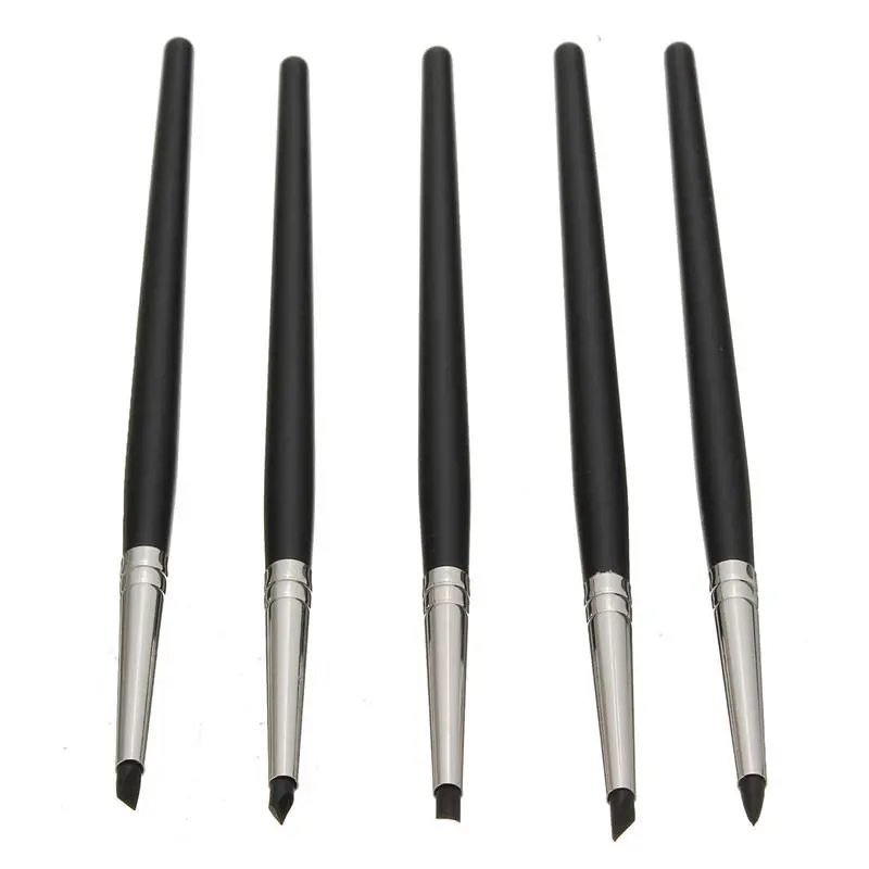 5Pcs Clay Sculpting Tools - Flexible Shapers for Pottery & Ceramic Modeling Kit - Image 5