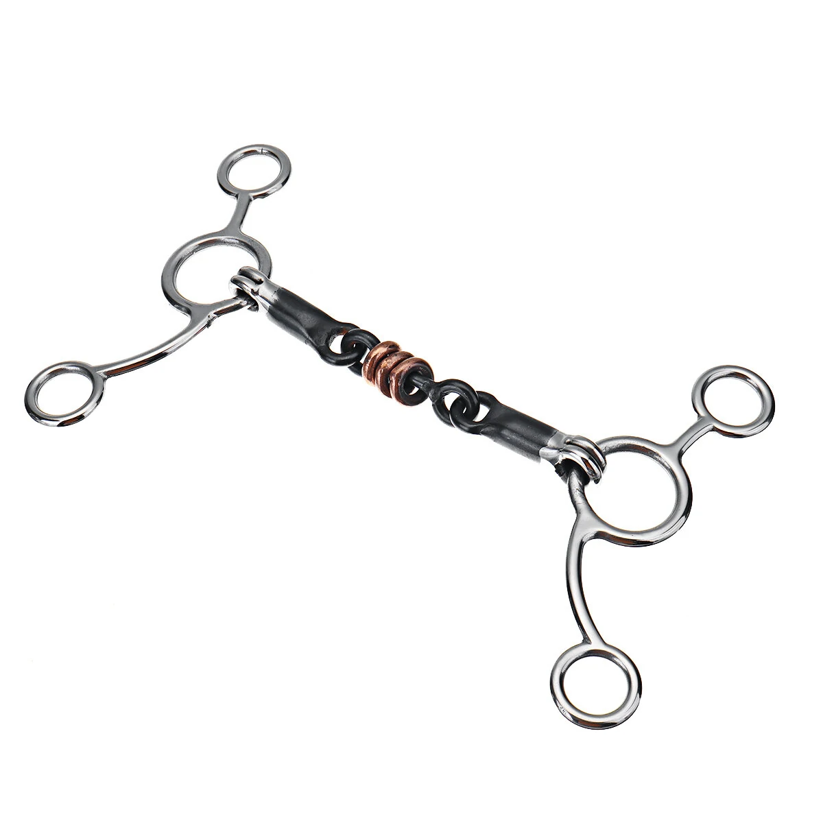 Stainless Steel Horse Mouth Ring Bit - 135mm/145mm Equestrian Snaffle Tool - Image 3