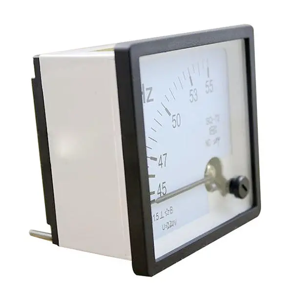 45-55Hz 220V Analog Panel Frequency Meter | AC Hertz Indicator for System Monitoring - Image 2