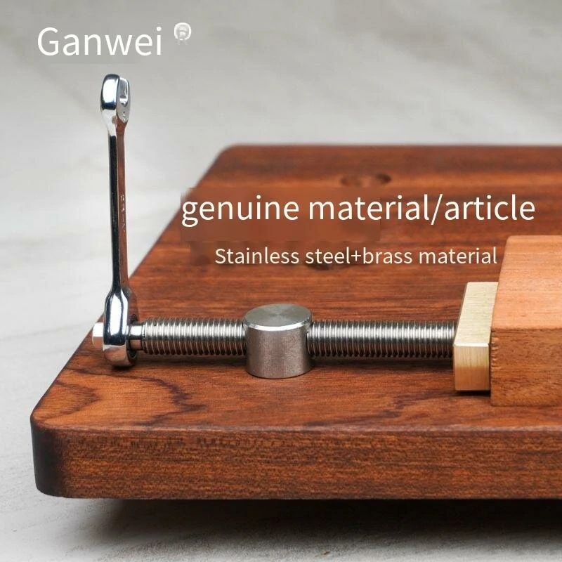 Ganwei 19MM/20MM Tiger Clamp & Lock Set | Brass & Stainless Steel Ratchet for CNC & Woodworking - Image 5