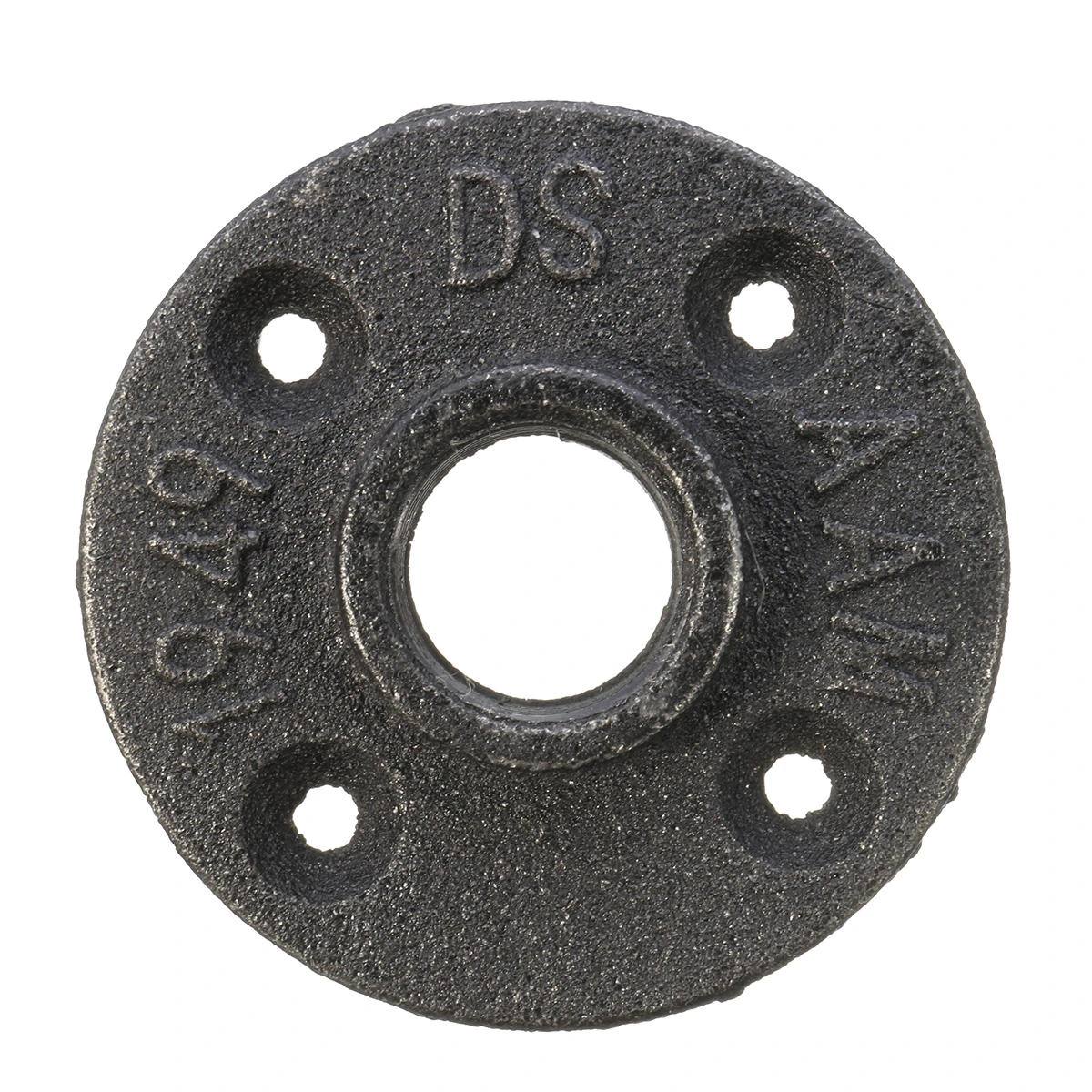 DN 15/20/25 Black Iron Pipe Floor Flange - Threaded Plumbing Fitting 4 Holes - Image 5