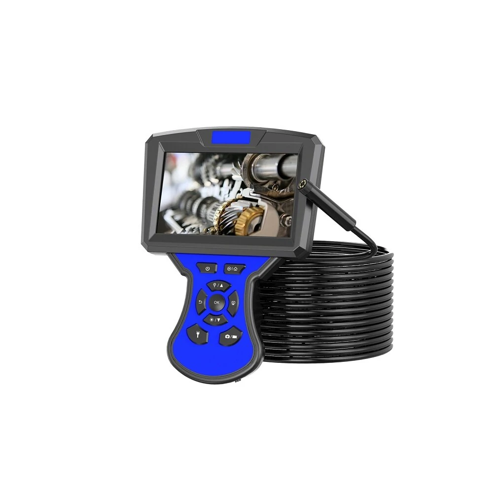 5 Inch Industrial Endoscope with 1080P Screen | IP67 Waterproof Camera for Car AC Duct Inspection - Image 2
