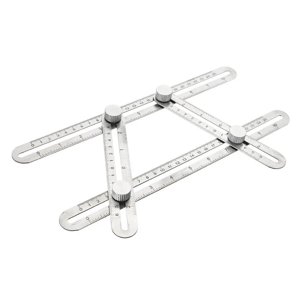 Stainless Steel Folding Ruler Gauge | 4-Square Feet with Drill Guide - Image 5