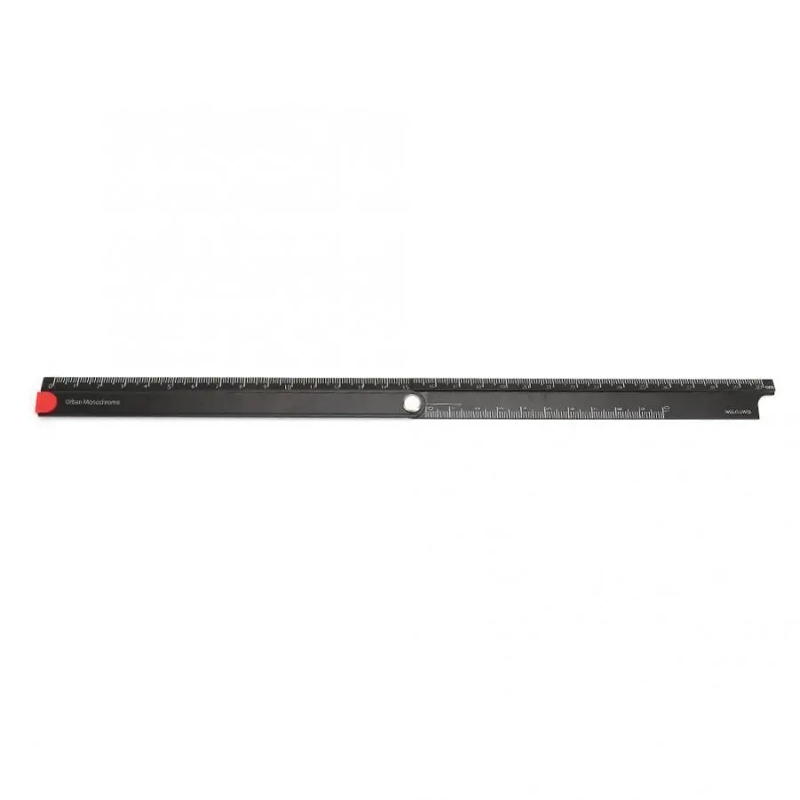 Aluminum Alloy Folding Ruler | 0-300mm Portable Angle Ruler | 90 Degree Metal Stationery - Image 2