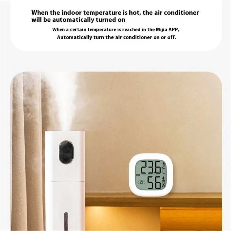 Leiss Hygrometer - Xiaomi Mi Home APP | -20°C to 70°C | Smart Sensor LCD Display - Image 4