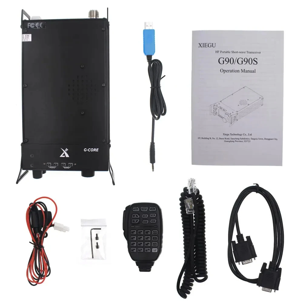 Xiegu G90 20W HF SDR Transceiver | 0.5-30MHz with Built-in Antenna Tuner - Image 4
