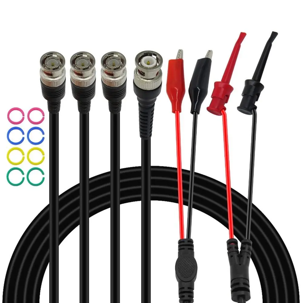 Cleqee P1260D Oscilloscope Probe | Multimeter Test Lead Kit with Replaceable Tips - Image 2