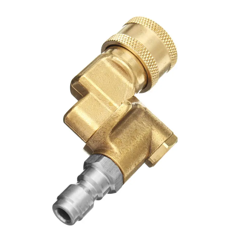 High Pressure Washer Spray Nozzle 1/4 Quick-connect 4500PSI 90° Rotating - Image 3