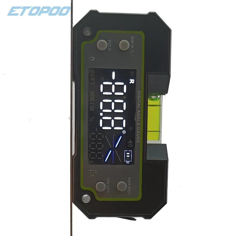 ETOPOO Bluetooth Digital Level - Dual-Axis Inclinometer with LCD | Angle Finder Gauge - Image 4