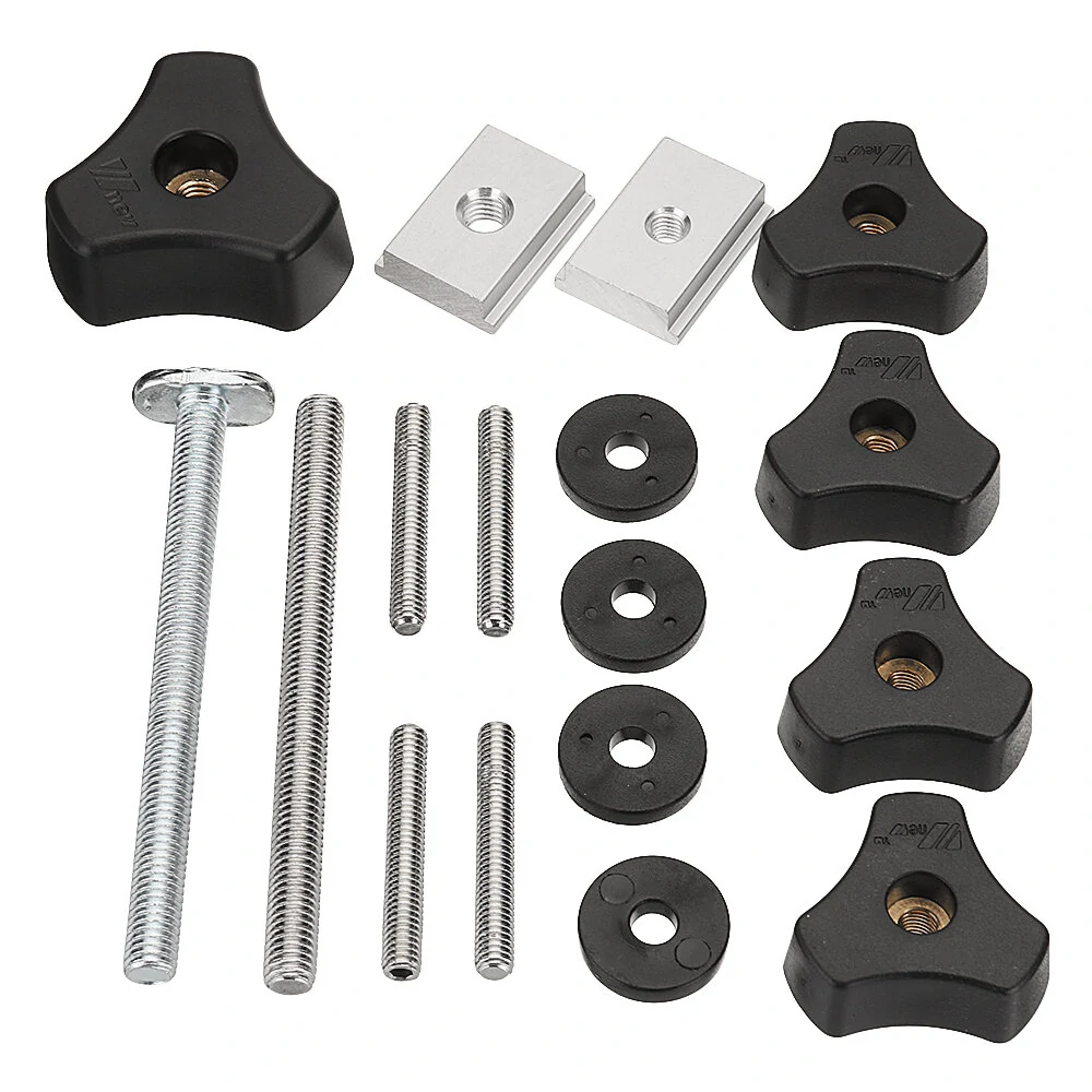 Drillpro Quick Action Hold Down Clamp - T-Slot & T-Track Handle Nut | Miter Slot - Image 2