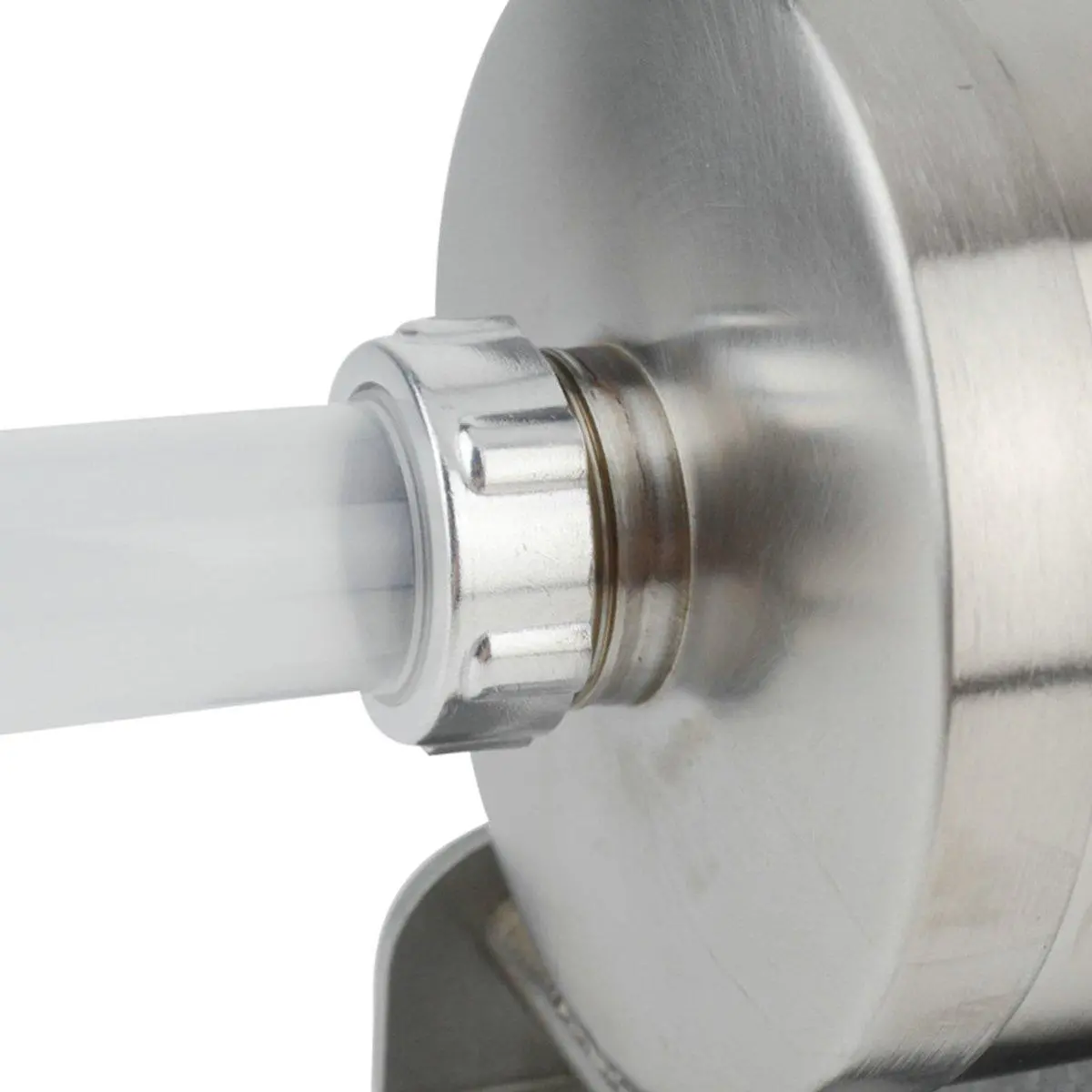 3L Horizontal Sausage Filler Maker - 304 Stainless Steel Meat Stuffer with Tube - Image 5
