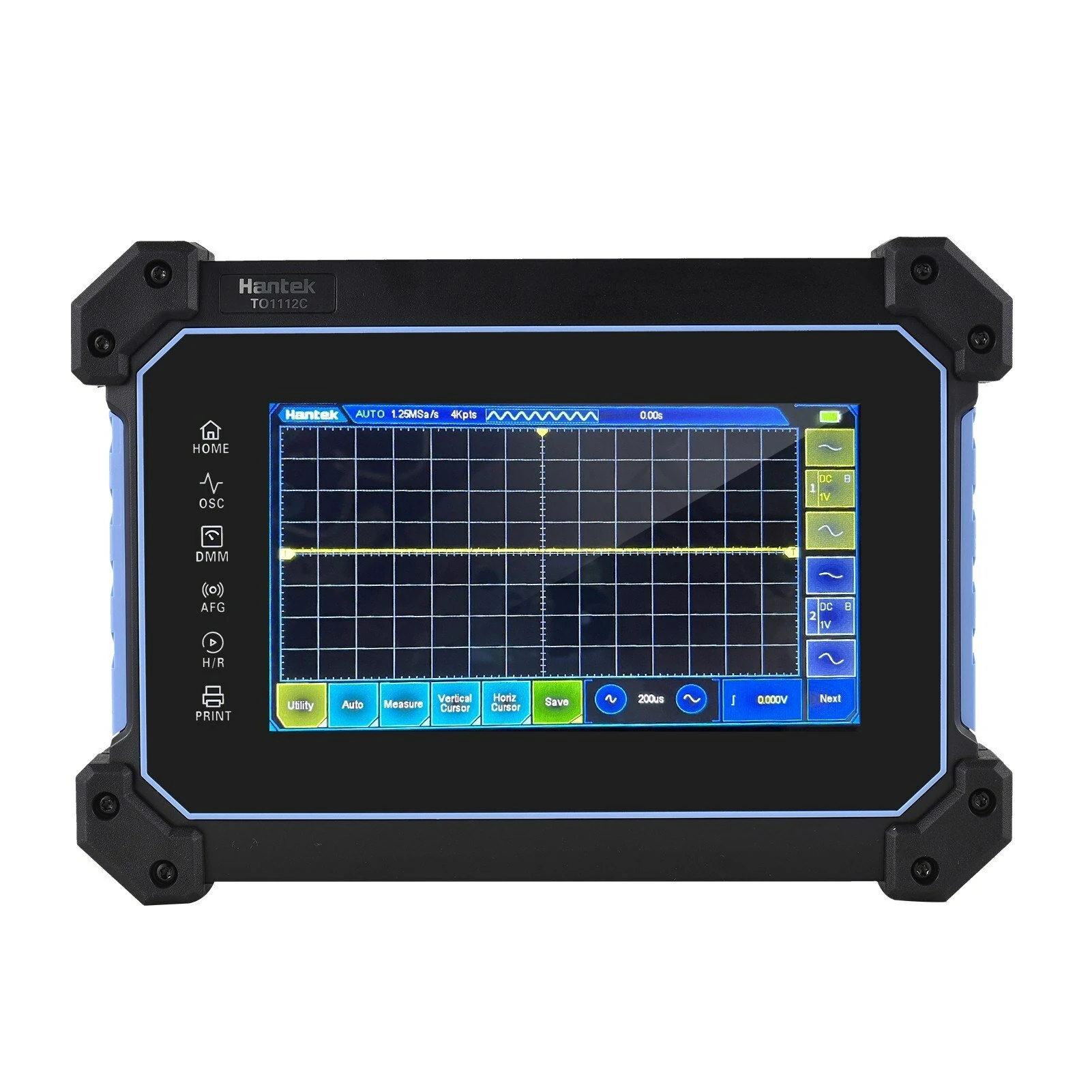 Hantek TO1112C Oscilloscope Multimeter | 110MHz 2-Channel | 7-inch TFT LCD & Tool Bag - Image 2
