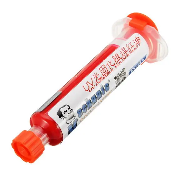 MECHANIC 10ml Red UV Solder Paste Flux | Welding & Repair - Image 4