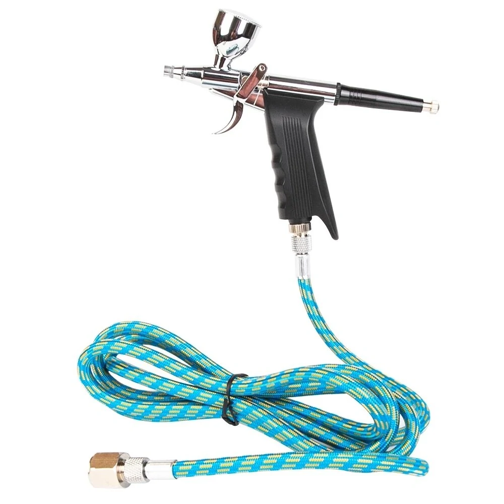Iwata Airbrush Set - 0.3mm & 0.5mm Tips, 3 Cups | Double Action Spray Gun for Model, Nail, Car Paint - Image 2