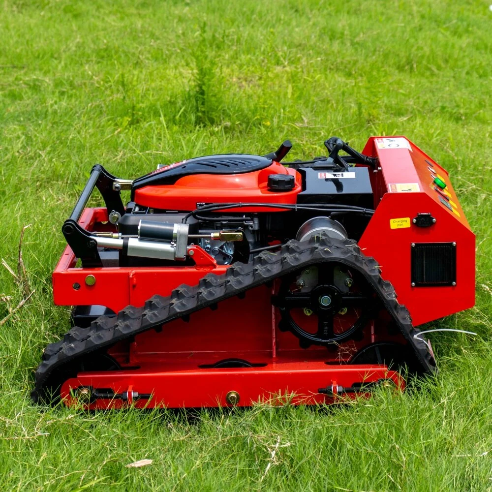 HT-550B Remote Controlled Lawn Mower | 550mm 9HP Gasoline Engine | Adjustable Height & 45° Inclination - Image 4