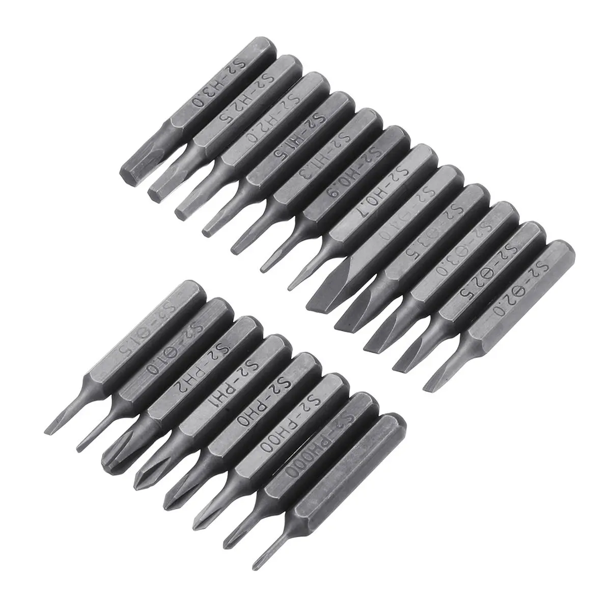 56pcs Screwdriver Bit Set - Alloy Steel Hex Shank Bits for Power Drills - Image 5