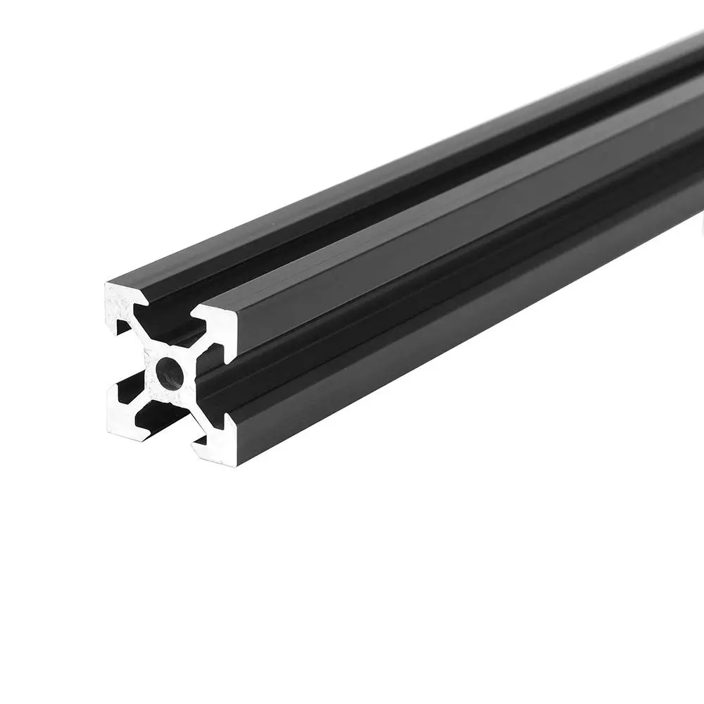 Machifit 500mm Black 2020 V-Slot Aluminum Profile | CNC Frame Extrusion - Image 2
