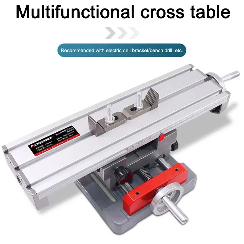 2-Axis Milling Machine Worktable | 4-Way Heavy-Duty Compound Table for Milling & Drilling - Image 2