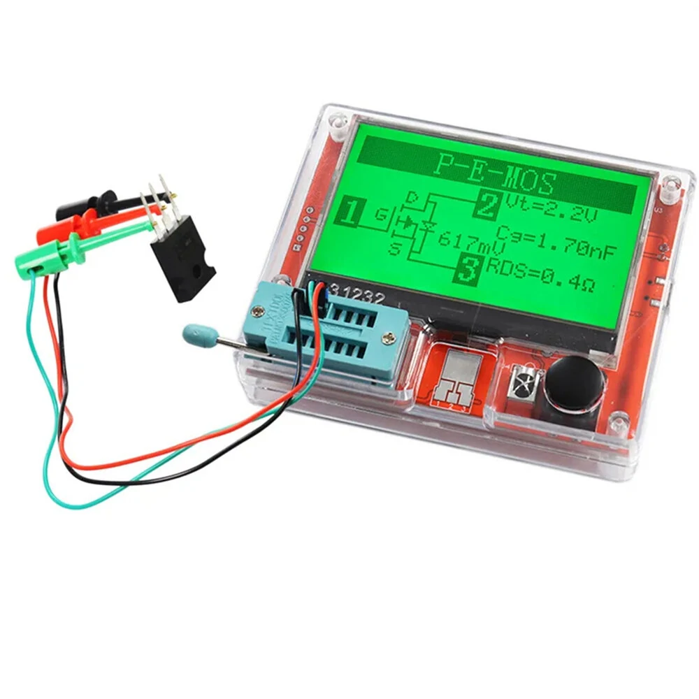 LCR-T10H Transistor Tester Multimeter | TFT Display | Auto Measurement - Image 3