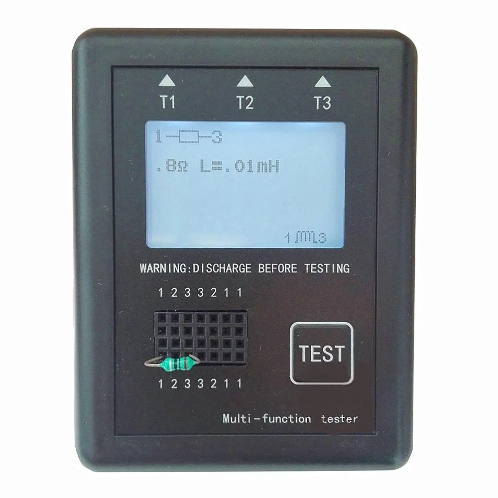 M328 Transistor Tester | ESR Meter & LCR Tester With Shell - Multi-Function - Image 3