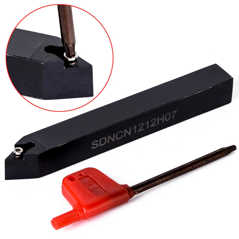 DCMT070204 Carbide Inserts - 10pcs with 4pcs 12mm Lathe Boring Bar Holder - Image 5