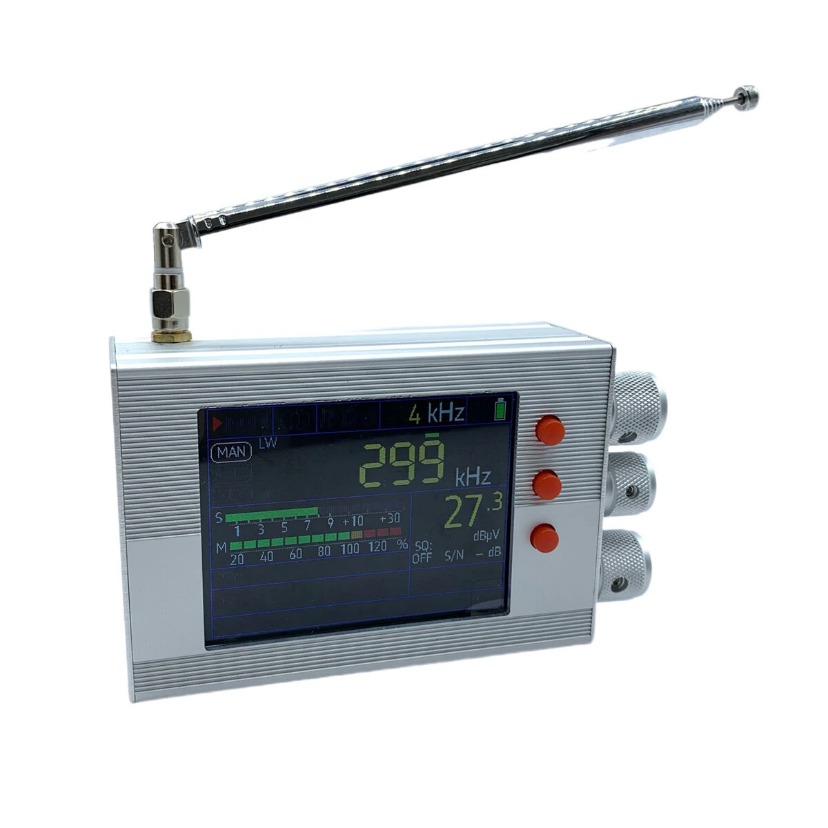 TEF6686 Full Band Radio Receiver - FM AM SW LW HF with Telescopic Antenna - Image 4