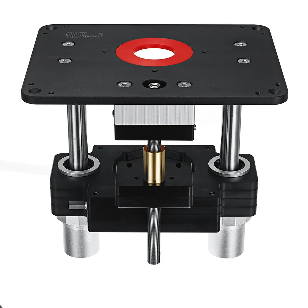 Wnew Heavy Duty Router Lift - Aluminium Router Table Insert Plate | Woodworking Tools - Image 3