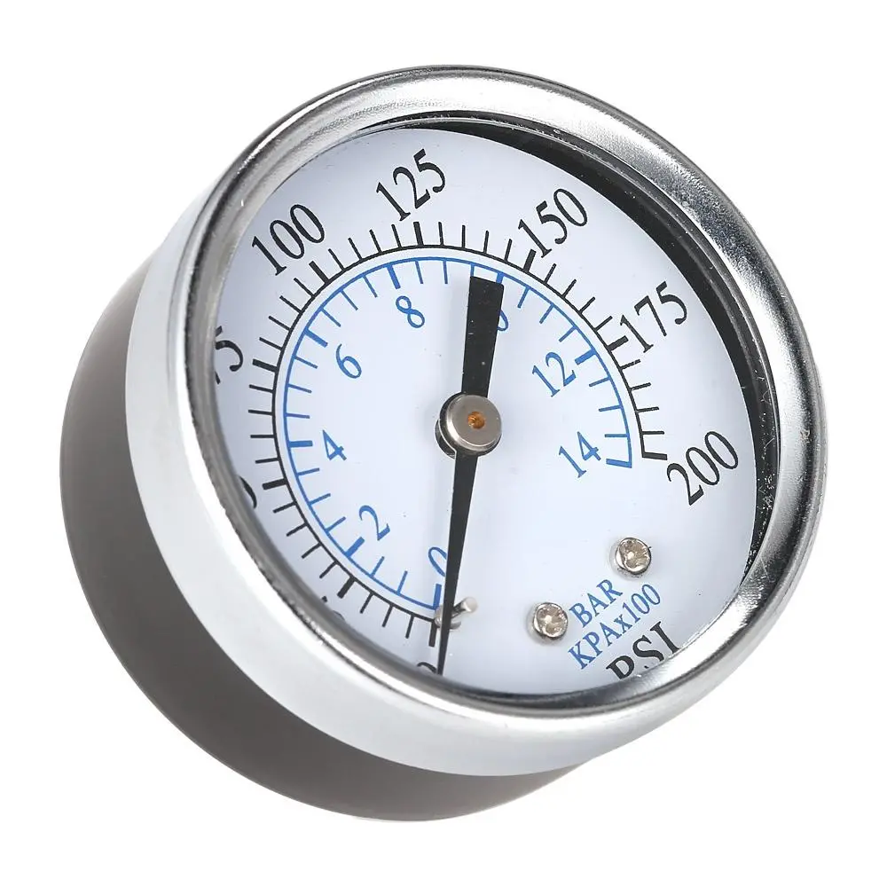 TS-50-14 Portable Pressure Gauge Tester | 0-200 PSI 0-14 Bar | 1/4 NPT Hydraulic Air Vacuum Manometer - Image 2