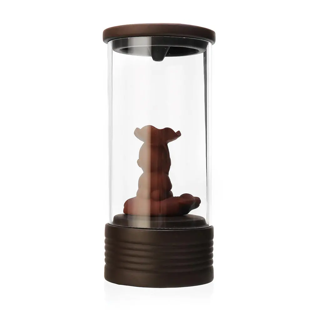 Retro Ceramic Dragon Backflow Incense Burner - Glass Circle Home Decor - Image 4