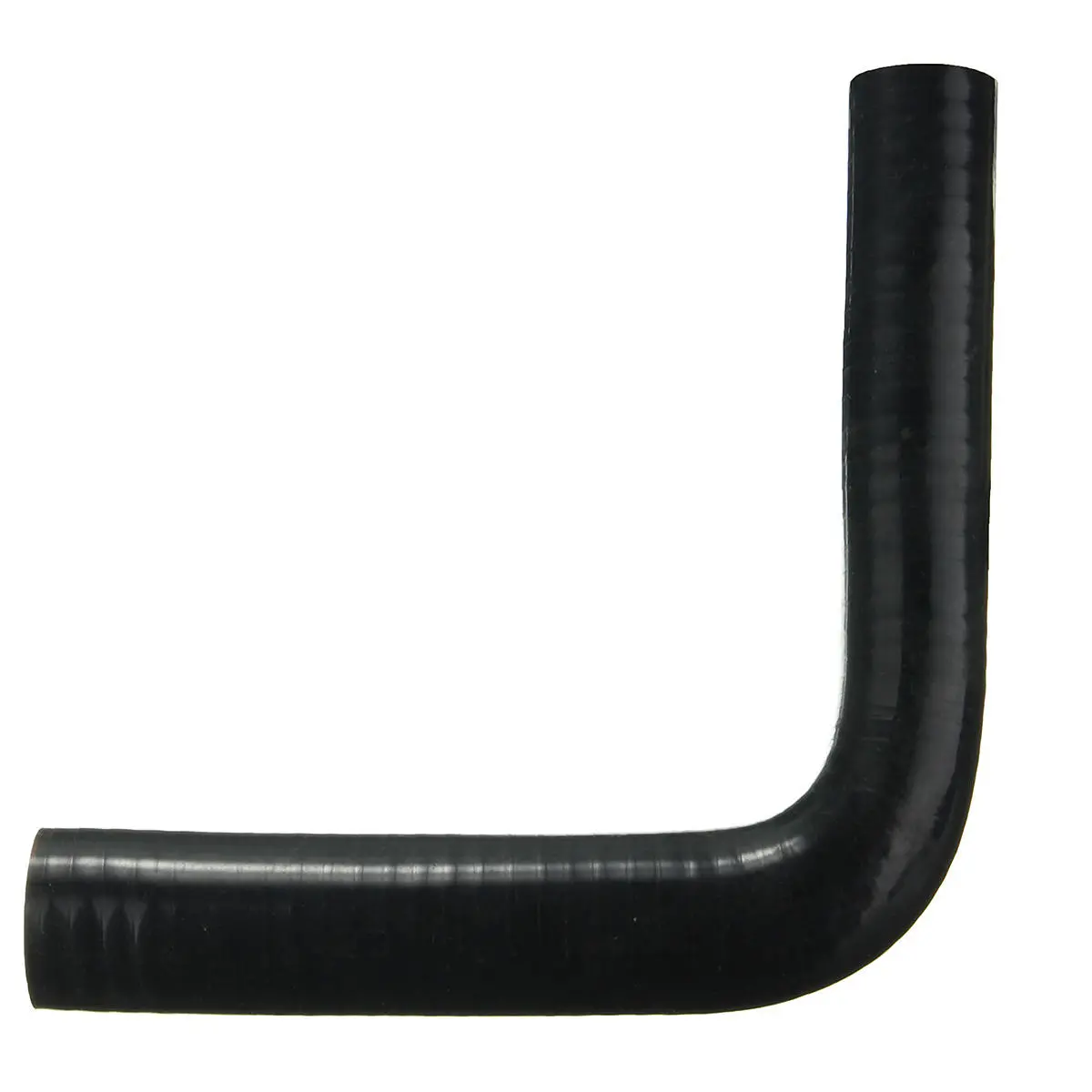 Black 150mm Silicone Turbo Coolant Hose - 90 Degree Vacuum Tube - Image 5