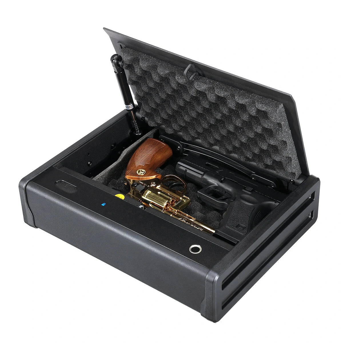 BlackSmith Biometric Key Safe - Portable Fingerprint Lock for Keys | USB Emergency Unlock - Image 3