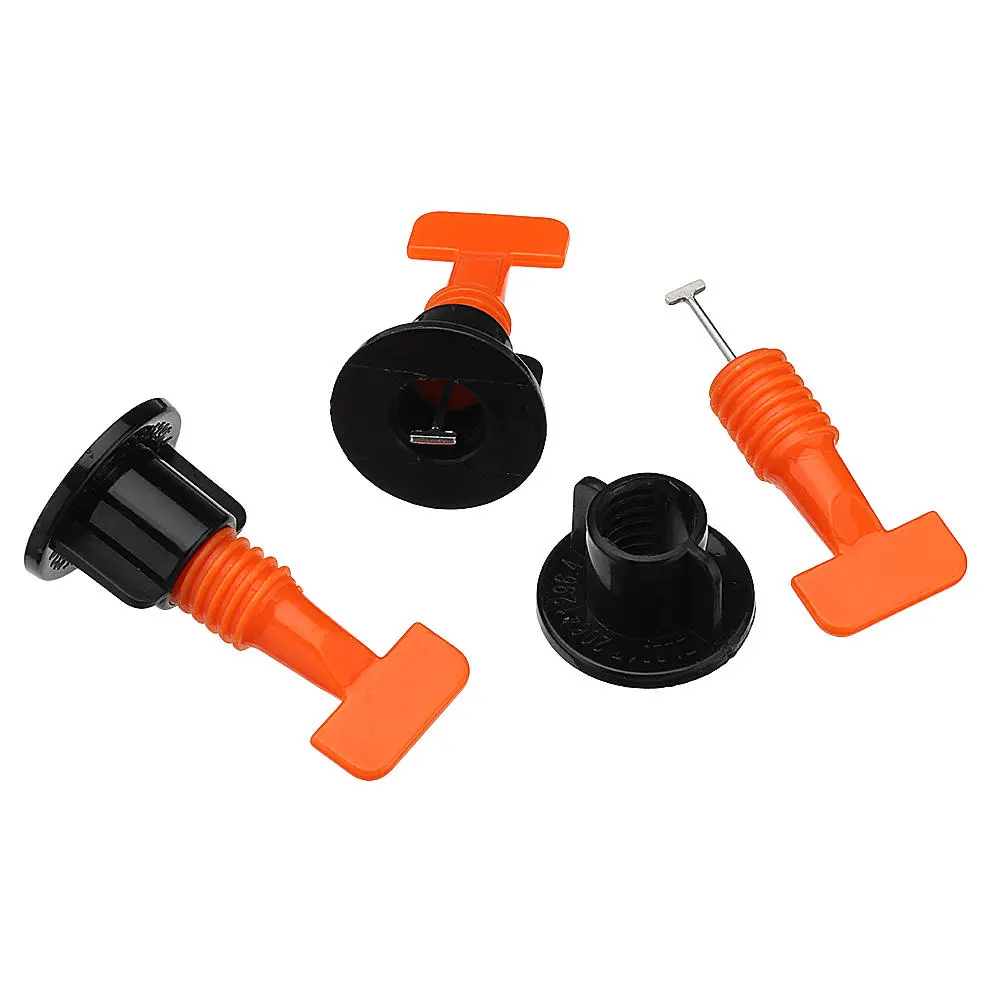 Plastic T Wall Floor Ceramic Tile Leveling System Kit - 51 Pcs Tools & Spacers - Image 3