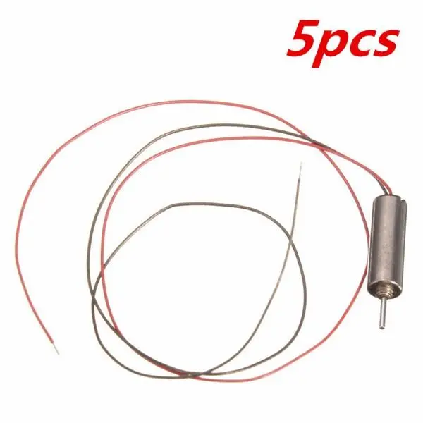 5pcs DC 3.7V 66000RPM Micro Coreless Motor - Wired for Model Toy - Image 3