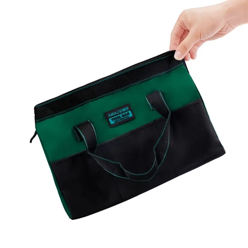 AIRAJ 13-Inch Waterproof Tool Bag - Portable Storage Organizer with Multiple Pockets - Image 2