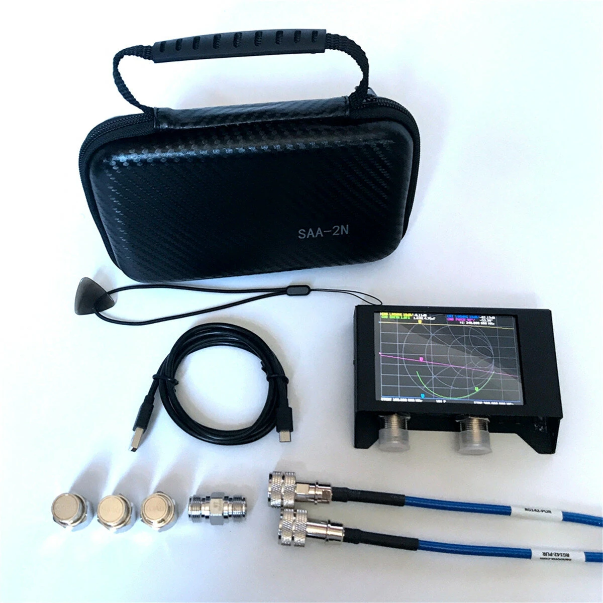 NanoVNA V2 Antenna Analyzer | 50KHz-3GHz HF VHF UHF | 4 Inch Display - Image 5