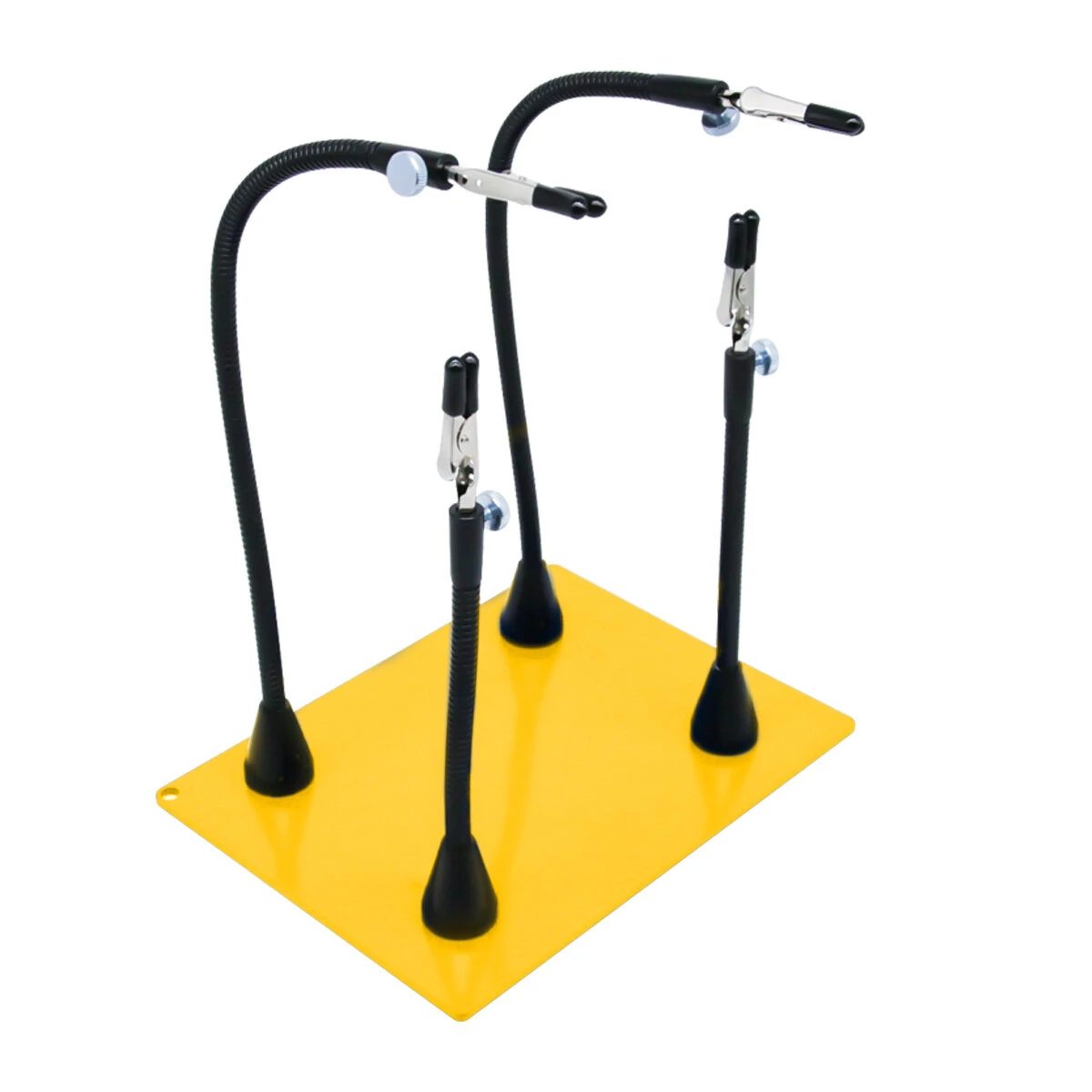 Helping Hands Soldering Workbench - 4 Magnetic Flexible Arms - Solid Steel Base - Image 4