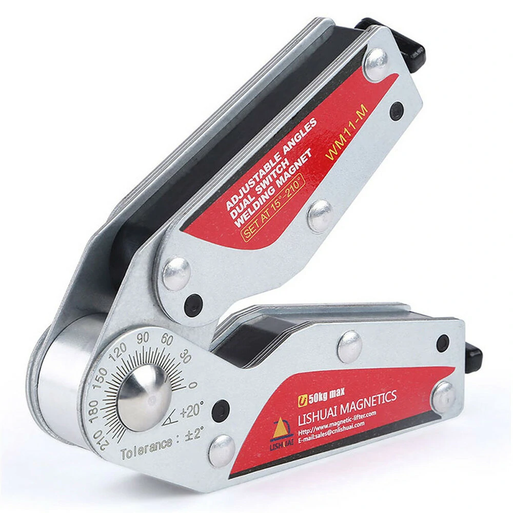 Adjustable Angle Welding Magnet - 15 to 210 Degrees - Magnetic Welding Tool - Image 2