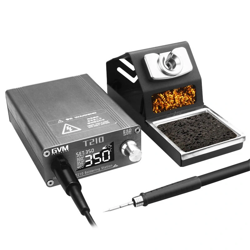 SUNSHINE GVM T210 Digital Soldering Station | Adjustable Temp for JBC Handle Repair - Image 2