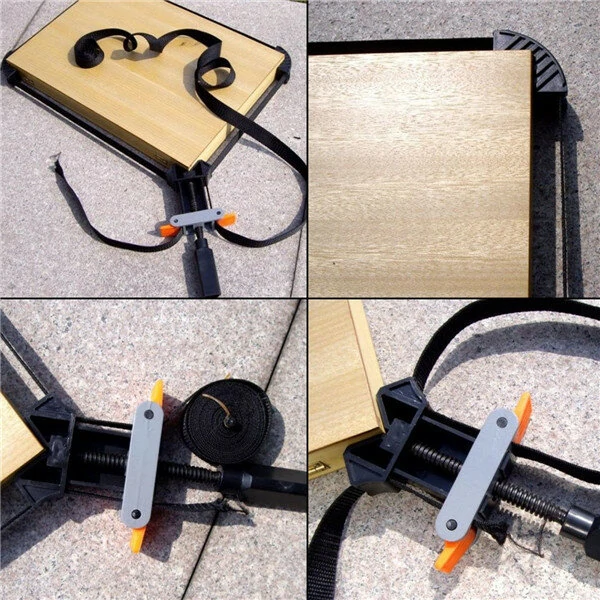 4 Jaws Rapid Corner Clamp - Woodworking Band Strap Holder for Picture Frames & Drawers - Image 3