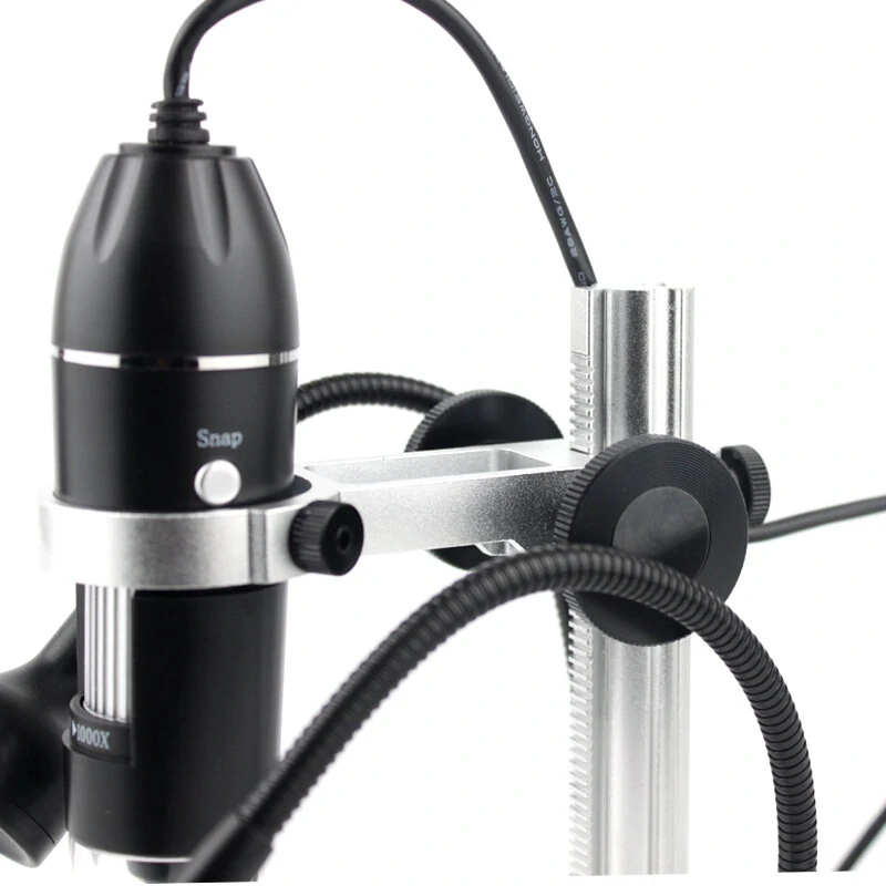 1000X/1600X Digital USB Microscope - For Android, iOS & PC | With LED & Aluminum Stand - Image 5