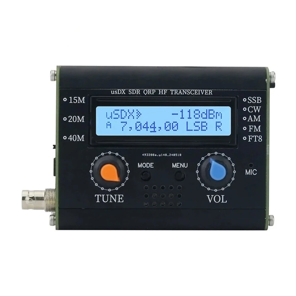 QCX-SSB 5W HF Transceiver | 3-Band All Mode SDR with Microphone - Image 4