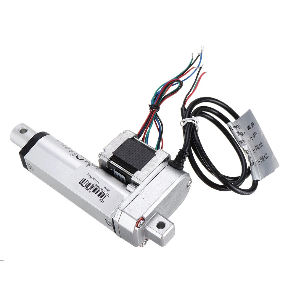 DC 9-36V Stepper Motor Linear Actuator | 250N Force, 12mm/s Speed | Tubular Motor - Image 5
