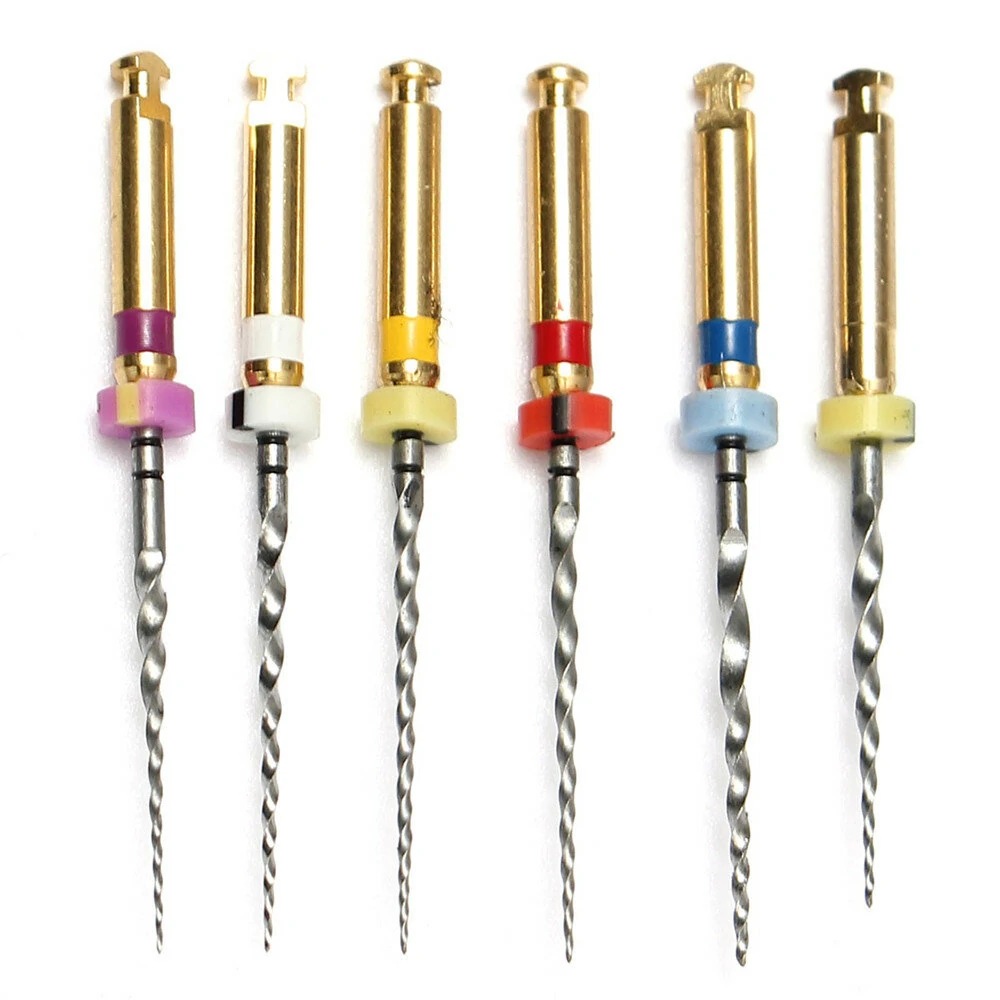 6pcs Dental Endodontic Rotary Files Kit - Universal Assorted SX-F3 21mm - Image 2