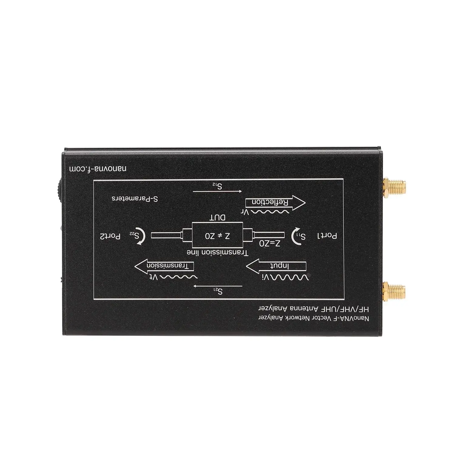 NanoVNA-F Portable Vector Network Analyzer | 50KHz-1000MHz | 4.3 Touchscreen - Image 2