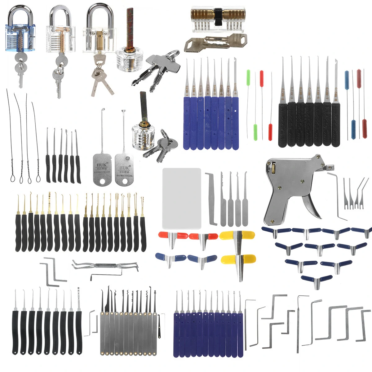 Lock Repair Tool Set - Manual Lock Picks & Padlocks Repair Kit - Image 3